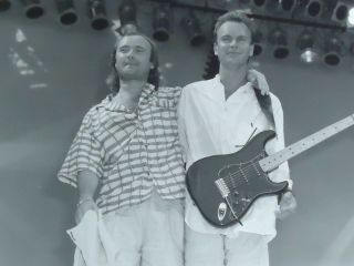 Phil Collins Photo Live Aid & Sting 85 Unique Unreleased Image Exclusive 12 Ins