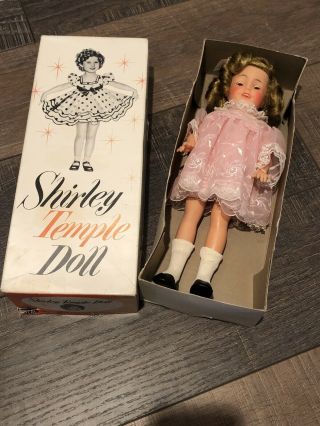 Ideal Shirley Temple Doll 1950’s St - 12 - Pink Dress