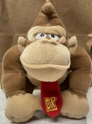 Mario Bros Donkey Kong Plush Doll Stuffed Animal Soft Toy - 9 In