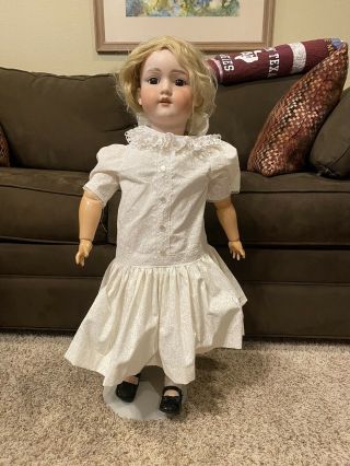 29 " Antique Bisque Head Armand Marseille 390n Doll,  Germany