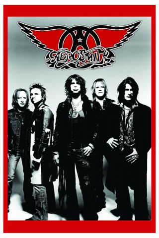 Heavy Metal: Aerosmith Group Photo Promotional Poster 12x18