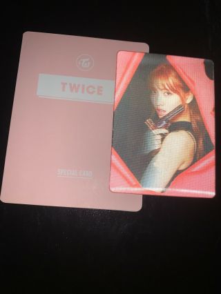 Twice Momo Page Two Cheer Up Lenticular Photocard Official