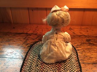 Antique Bisque Head Doll Composition Body 990