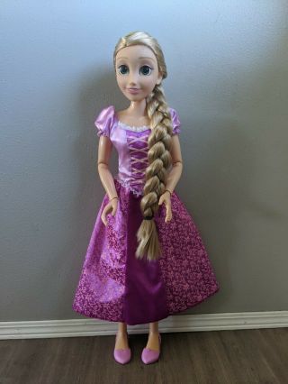 Jakks Disney Playdate Rapunzel 32 Inch My Size Princess Doll Long Hair Poseable