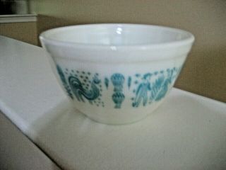 Vintage Pyrex Amish Butter Print Small Mixing Bowl 401 1 1/2 Pt - Good Conditio