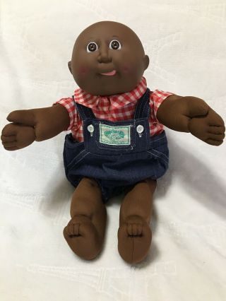 Rare Ic6 African American Bald Cabbage Patch Kids Coleco Vintage Tongue Taiwan