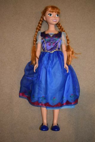 Disney Frozen My Size Anna Disney 38 " 3 Foot Doll Complete