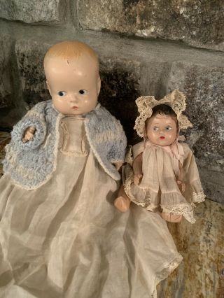 Nr Arranbee R&b Composition Baby Dolls Molded Hair Antique Doll