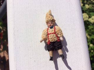 Antique All Bisque Carl Horn Doll