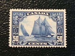 Mng Sc 158 - 50c Bluenose - Kgv Scroll Issue