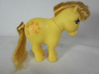 Vintage My Little Pony Butterscotch G1 1982 Mlp With Butterflies