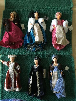Peggy Nisbet Costume & Portrait Dolls: All 6 Wives Of Henry Viii