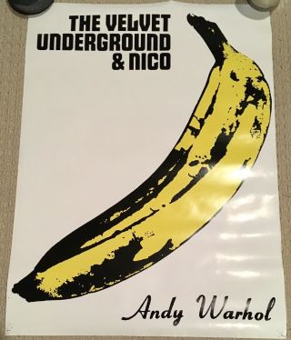 The Velvet Underground & Nico “andy Warhol” Poster