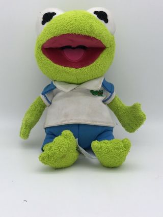 Disney Jr.  Muppet Babies Kermit The Frog 8 " Plush Stuffed Animal Toy