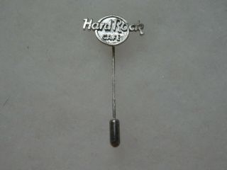 Hard Rock Cafe Pin Staff Anniversary - 1st Year Sterling Silver Logo