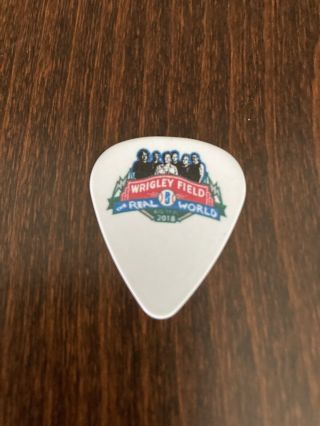 Pearl Jam Wrigley Field The Real World August 2018 Guitar Pick