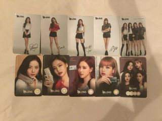 Blackpink Olens 2018 Ver.  Close Up Or Full Body Or Group Official Photocard