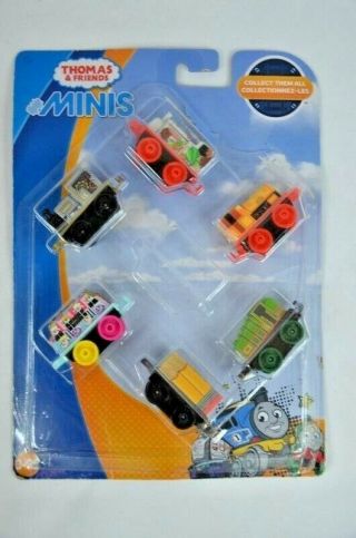 Thomas And Friends Minis 6 Pack Thomas The Train Fisher Price Ages 3,