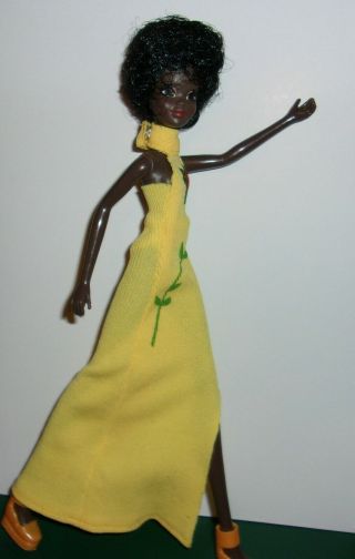 Hasbro Black Leggy Doll African American Sue Lg3 1973 All Vintage Htf
