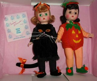 1993 Madame Alexander Trick And Treat Set 61s,  Limited Edition