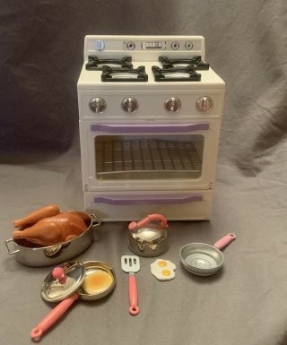 Tyco Kitchen Littles Deluxe Oven - 1996 - Vintage - Barbie Stove