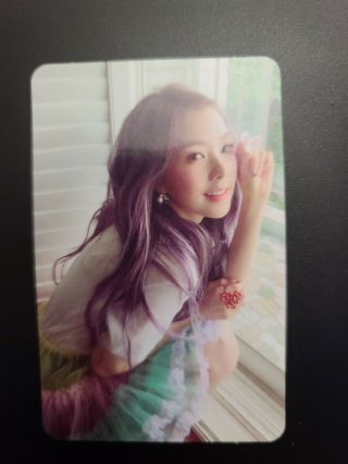 Red Velvet Irene Official Photocard Russian Roulette Album Kpop