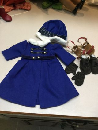 American Girl Doll Caroline Ice Skating Outfit