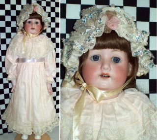 23 " Antique German Heubach Koppelsdorf 275 Bisque Doll Kid Body Totally Awesome