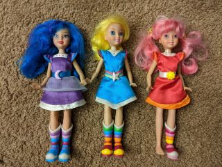 Rainbow Brite 2009 Playmates 25th Dolls Moonglow Tickled Pink