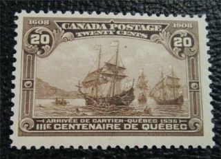 Nystamps Canada Stamp 103 Og Nh $625