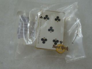 Hard Rock Cafe Pin Indianapolis Five Of Clubs Playing Card