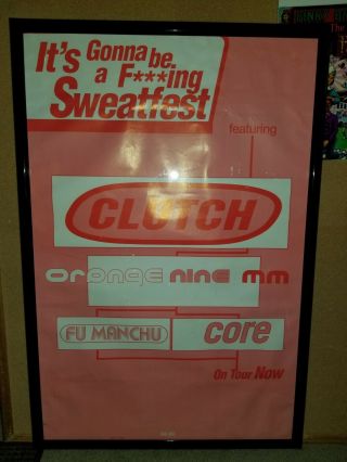 Clutch,  Fu Manchu,  Core Tour,  Music Poster,  90 