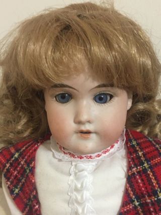 Antique Armand Marseille Bisque Head Kid Body Florodora 4/0 Germany 15” Doll