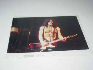 Kiss 8x12 Photo Paul Stanley Live Concert Dressed To Kill Tour Cobo May 1975 1