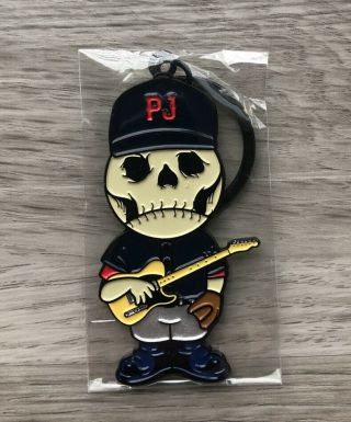 Pearl Jam Boston Fenway Park 2018 Skull Keychain -