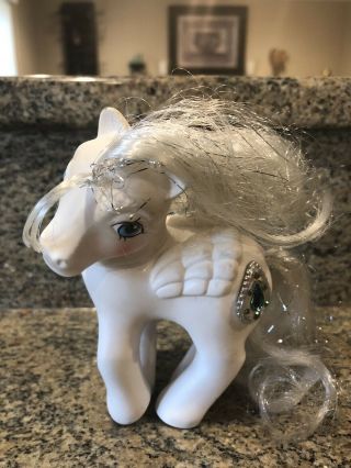 Pegasus Princess Tiffany Vintage G1 My Little Pony Tinsel Hair & Tail