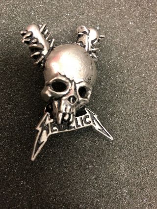 Metallica Damage Inc Skull Metal Pin