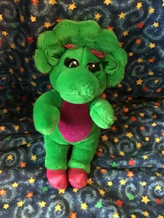 Barney The Dinosaur Baby Bop 8 " Plush Stuffed Animal Toy