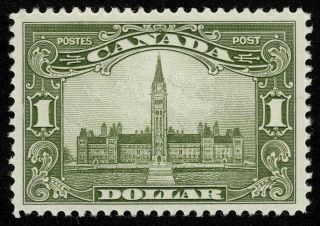 Canada Stamp Scott 159 $1 Parliament Building Lh Og Well Centered