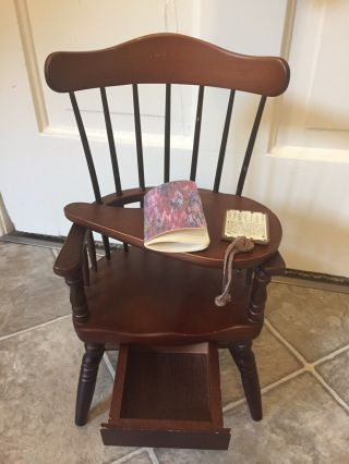 Pleasant Company American Girl Felicity’s Windsor Writing Chair With Accessories