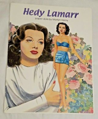 Marilyn Henry Hedy Lamarr Paper Dolls Book Self - Published Undated Rare Last One