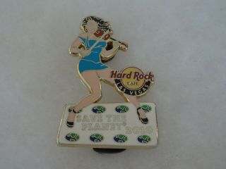 Hard Rock Cafe Pin Las Vegas Sexy Card Girl Pin 4 April