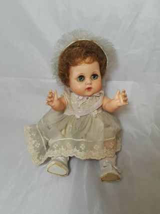 Vintage American Character Baby Doll Drink & Wet 11 " Tall