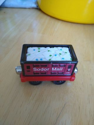 Thomas & Friends Take Along Sodor Mail Car Die - Cast Metal Tank Engine Train Toy