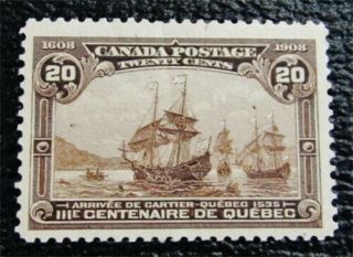 Nystamps Canada Stamp 103 Og Nh $630