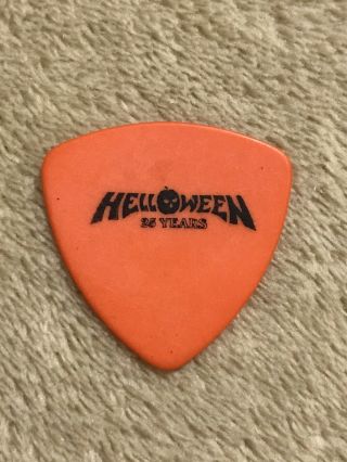 Helloween 2009 25 Year Anniversary Tour Guitar Pick