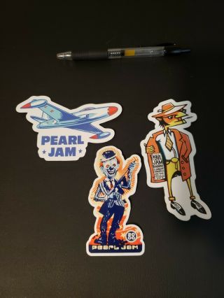Pearl Jam Stickers 1998 2000