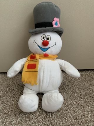 [vintage] Frosty The Snowman - Christmas Stuffed Animal Plush Holiday Toy