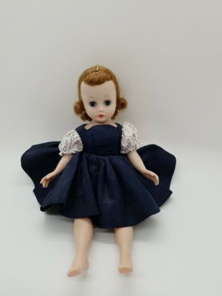 Vintage Madame Alexander Cissette Doll,  Tagged Dress,  1950s