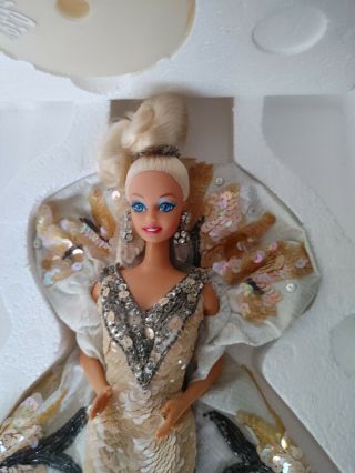 Bob Mackie Platinum Barbie Doll (1991) in Orig Box Appears but no portrait 2